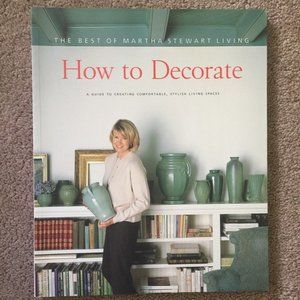 martha stewart How to Decorate rv$19.95 paperback